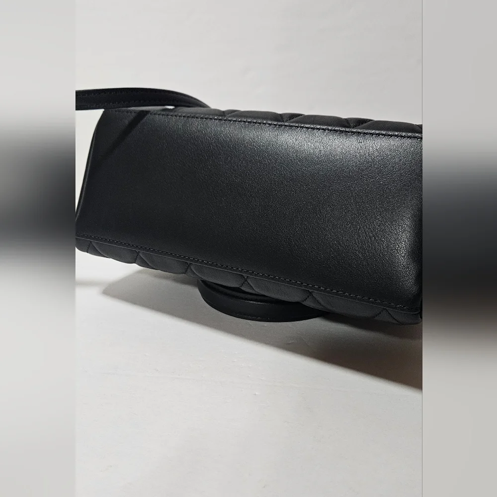 NWT Kate Spade Carey Small Quilted Sullivan Satchel Black - Picture 6 of 7